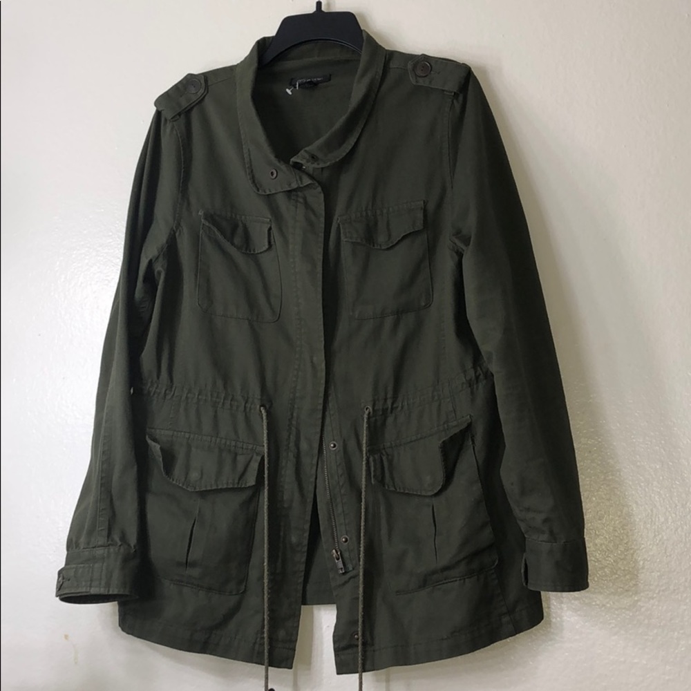 Green Cargo Jacket. Size 2X